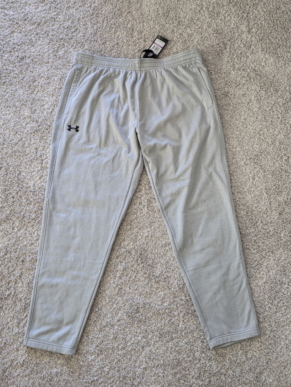 Under Armour Men’s Light Gray Jogger Pants